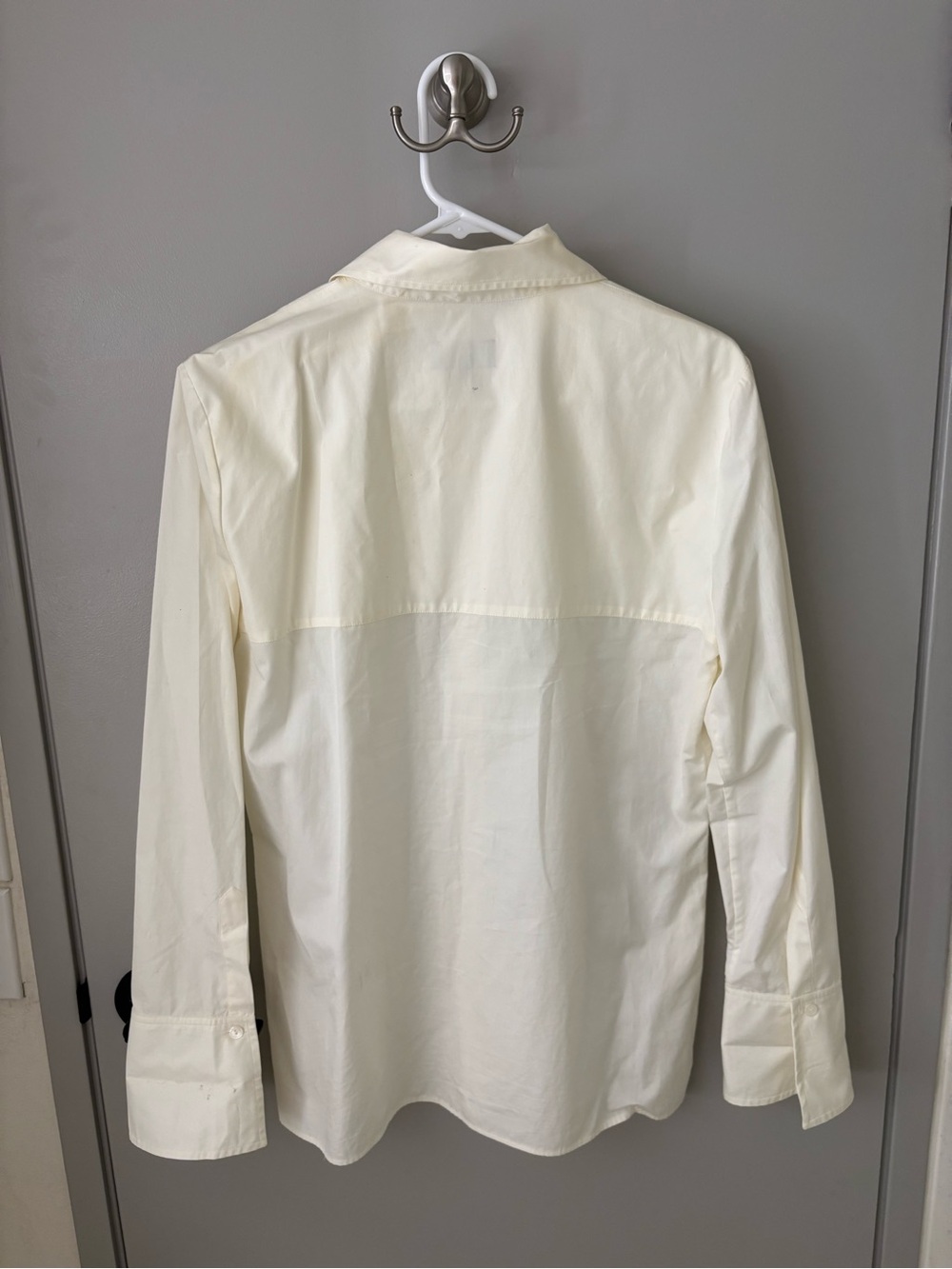 Gucci Ivory Button-Front Cotton Shirt - Picture 3 of 7